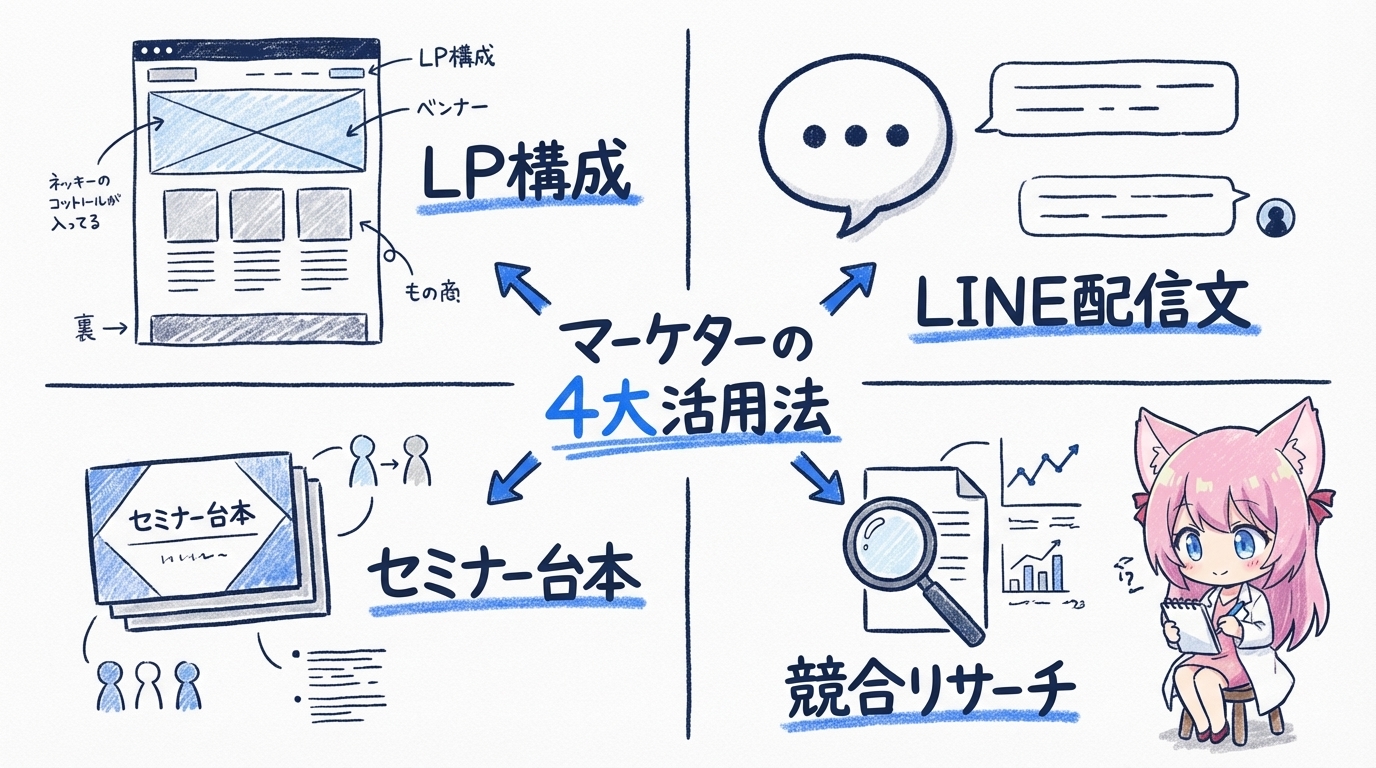 マーケター活用シーン